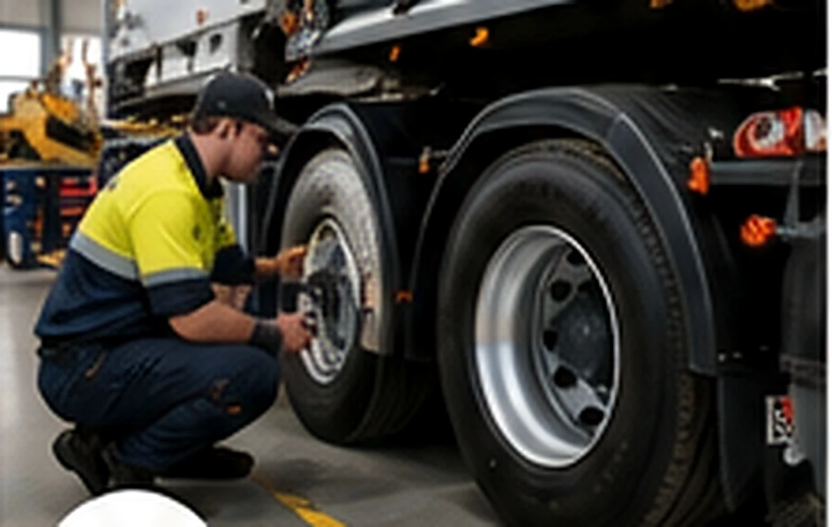 Heavy vehicle maintenance inspection