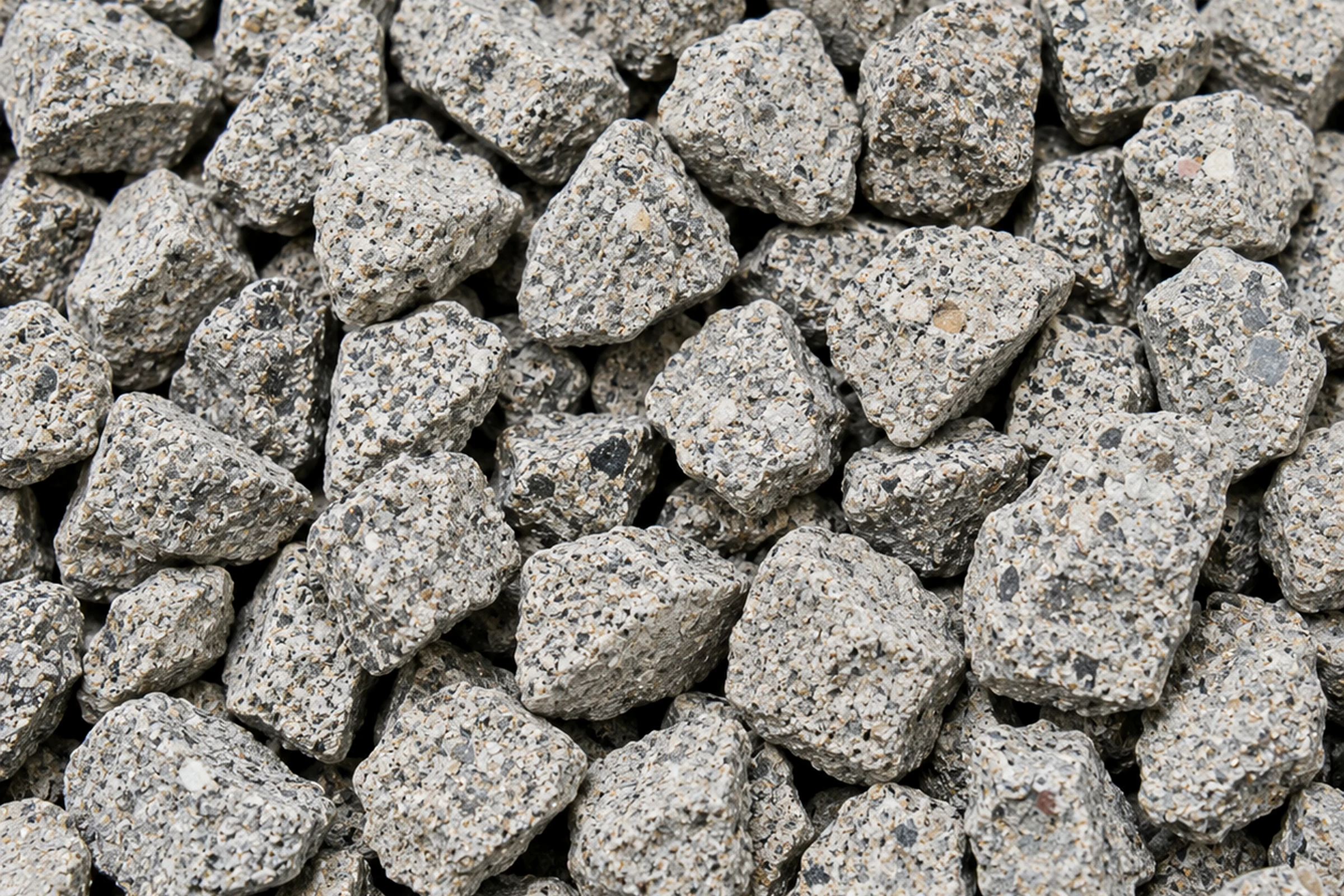 Recycled construction aggregate